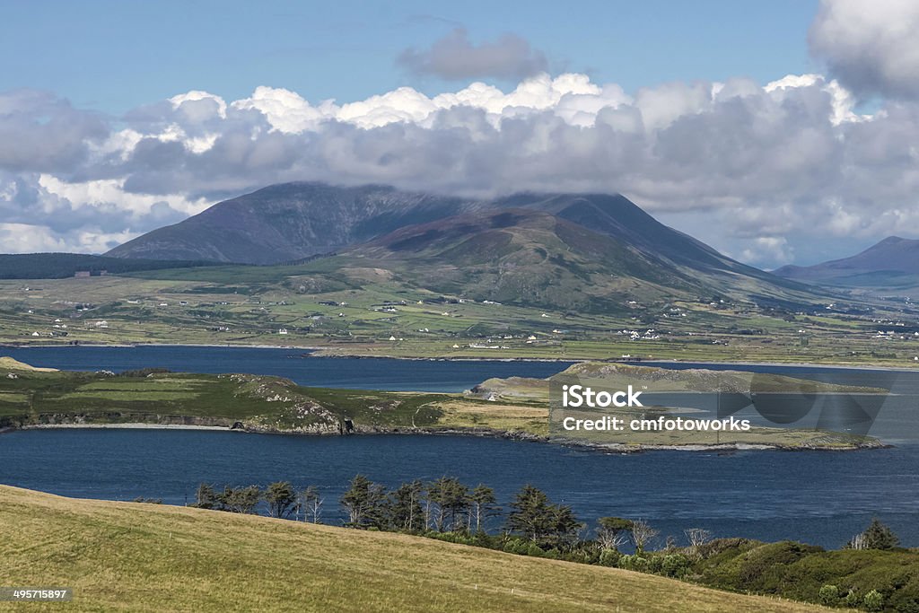 Suggestivo paesaggio il Valentia Islanda - Foto stock royalty-free di Montagna