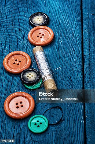 Buttons And Zipper Stock Photo - Download Image Now - Art, Art And Craft, Authority