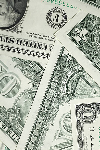 istock Background of US dollars 495720897