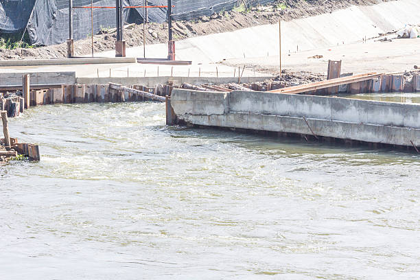 istock Barrage in Thailand for regulating the water level 495731084
