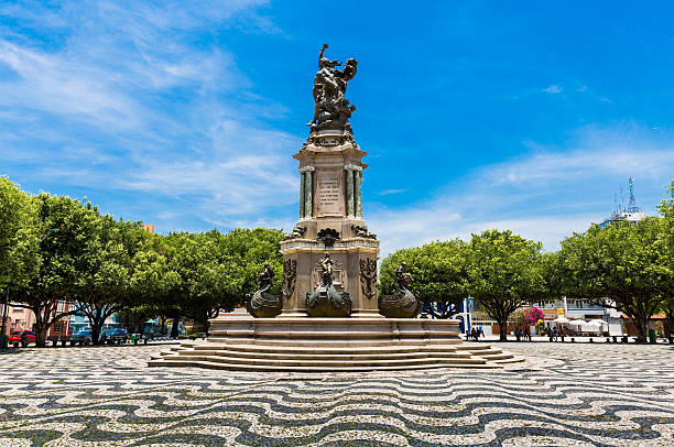 San Sebastian Square in Manaus downtown, Brazil