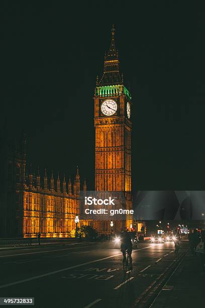 Big Ben At Night Stock Photo - Download Image Now - Architecture, Big Ben, British Culture