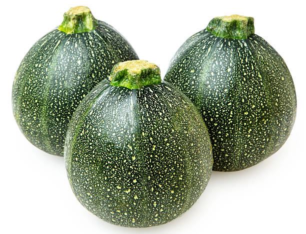 istock Courgette or zucchini on a white background 495734635
