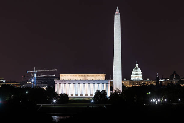 istock Washington, DC - Washington skyline at night 495735015