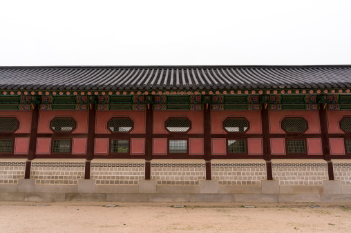 Traditional architecture in Gyeongbukgong palace