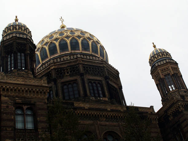 istock Dome Of Synagogue Against Sky In Berlin Germany,Europe 495735884