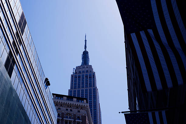 istock Office building and Empire State Building 495736035