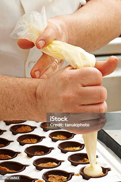 Making Coffee Flavoured Pastries Stock Photo - Download Image Now - Baked Pastry Item, Chocolate, Color Image