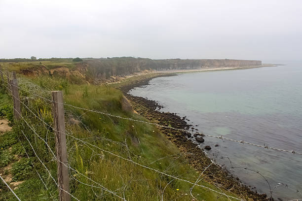 Omaha Beach in the Normandy