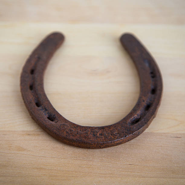 Lucky Horseshoe stock photo