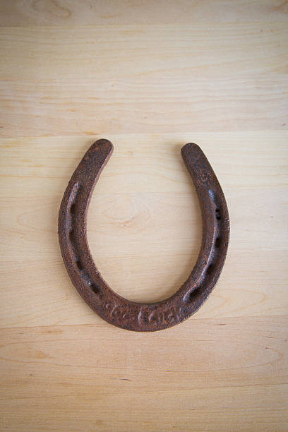 Lucky Horseshoe stock photo