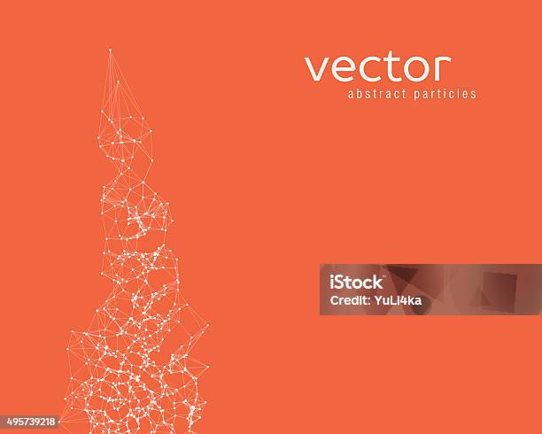 Vector Abstract Particles Stock Illustration - Download Image Now ...