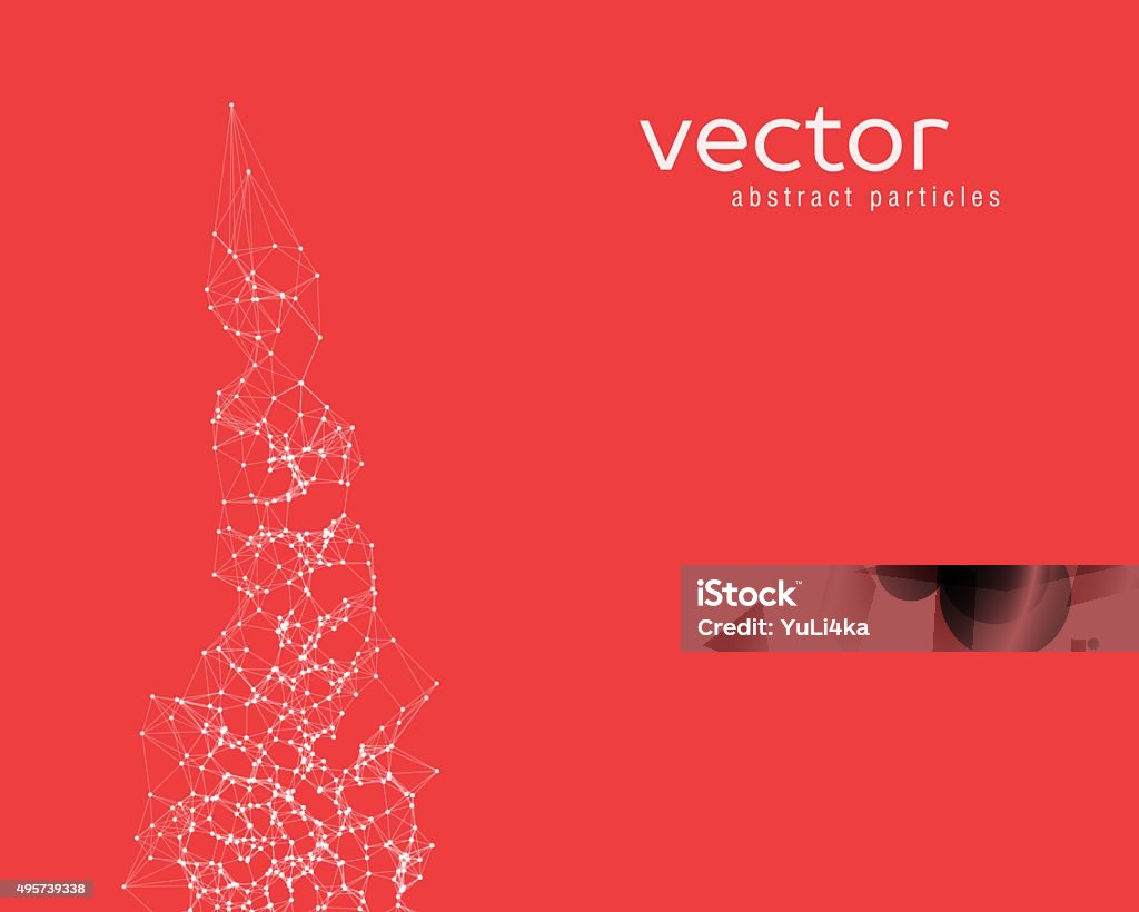 Vector Abstract Particles Stock Illustration - Download Image Now ...