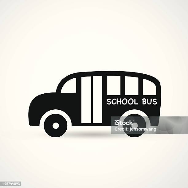 Bus Icon Stock Illustration - Download Image Now - Adult, Arrival, Bus