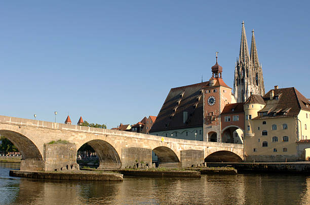 istock city Regensburg in Bavaria 495745653