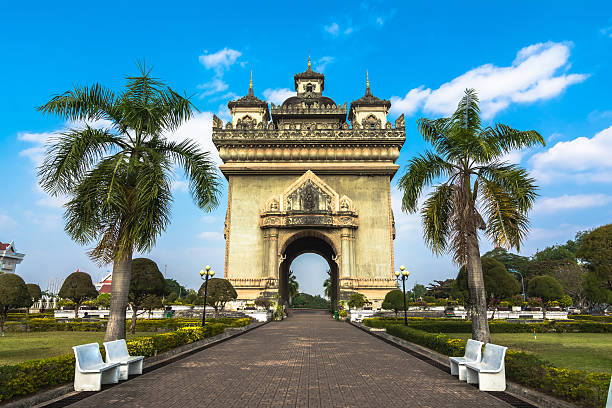 istock Patuxai, the Victory Gate 495745741