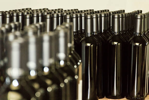 istock Bottles of red wine 495746475