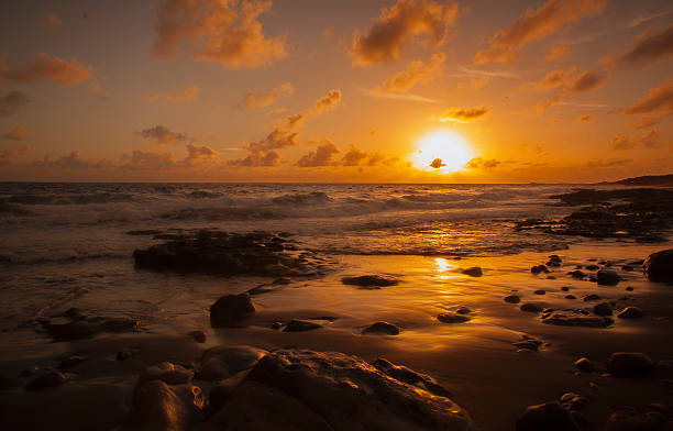 istock Sunrise on the beach or coast Gran Canaria 495755526