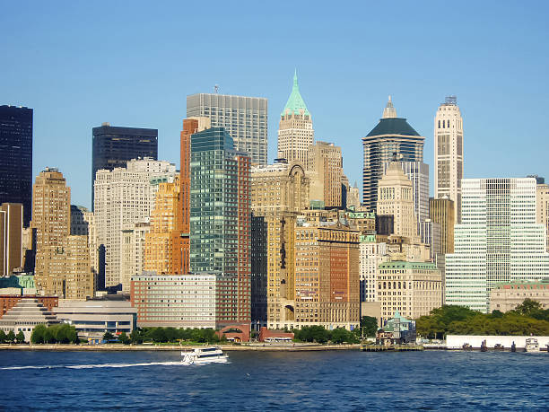 istock Financial District in Downtown Manhattan 495756484