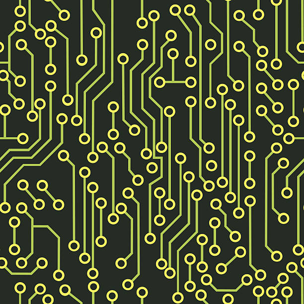 Microcircuit Layout Design 230+ Circuit Board Mother Board Blueprint Computer Chip Stock ...