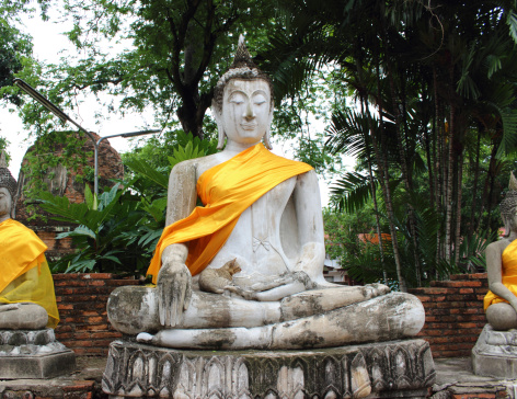 Ancient Buddha statues