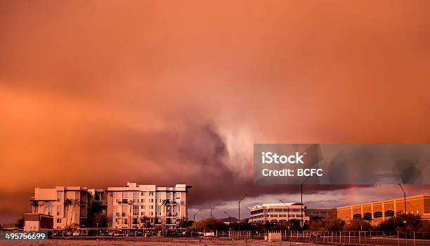 Extreme Weather System Haboob Dust Storm Phoenixaz Stock Photo - Download Image Now