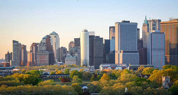 istock Financial District in New York City 495756928