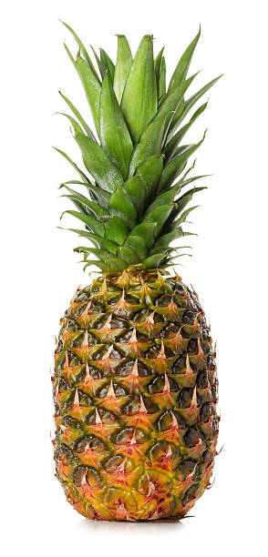 istock ripe pineapple on the white background 495759477