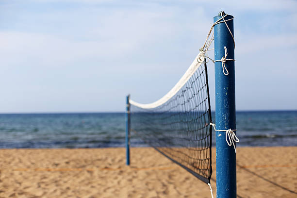 istock An Empty Beach Volleyball Court 495759707