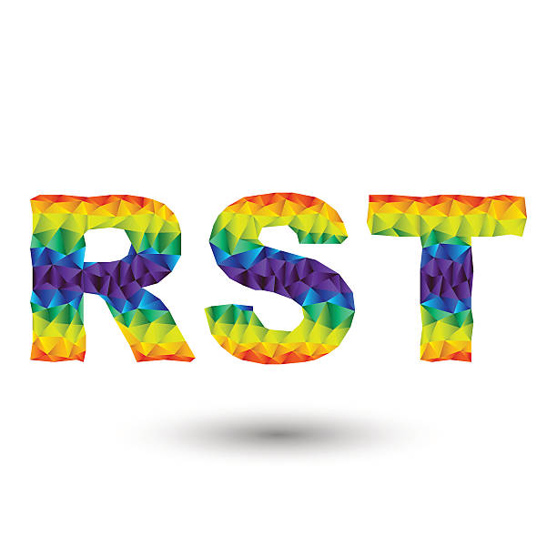 Letter Rst 40+ Diamond Font Letter R Stock Illustrations, Royalty-Free Vector ...