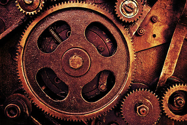 istock gears from old mechanism 495760583