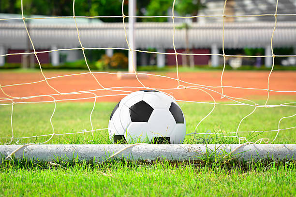 istock football on the field 495761865