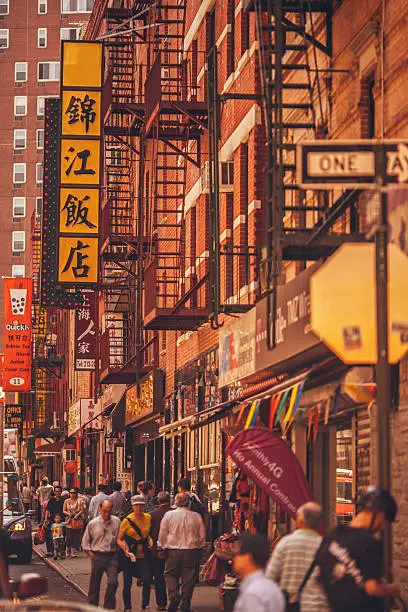 Chinatown in New York City