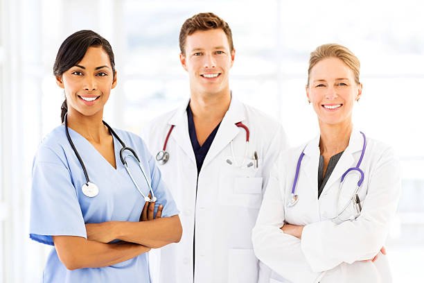 istock Confident Medical Team In Hospital 495762079