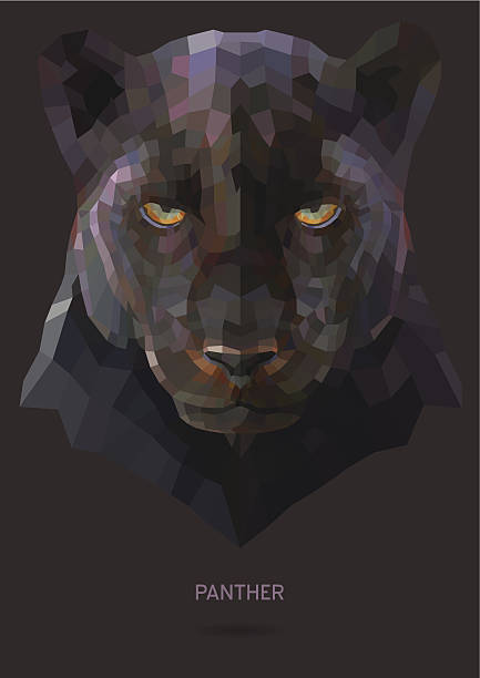 Black Panther Head Vector Art Icons And Graphics For Free Download