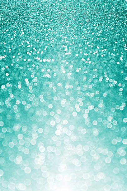 istock Teal or turquoise glitter sparkle background 495763572