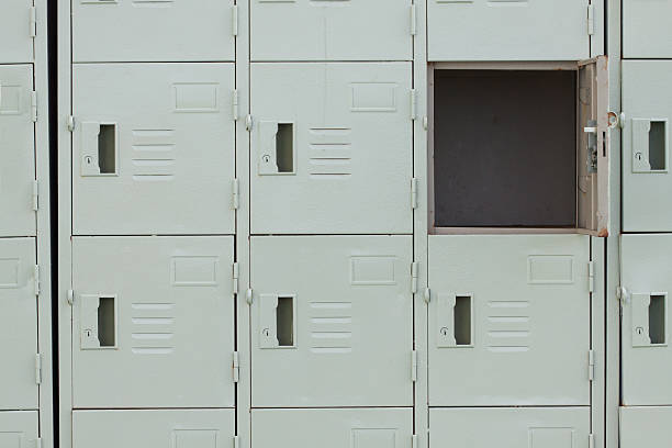 istock Lockers for keep equipment or every hings 495764243