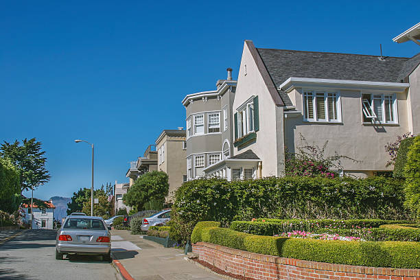 istock Beautiful residential area 495764916