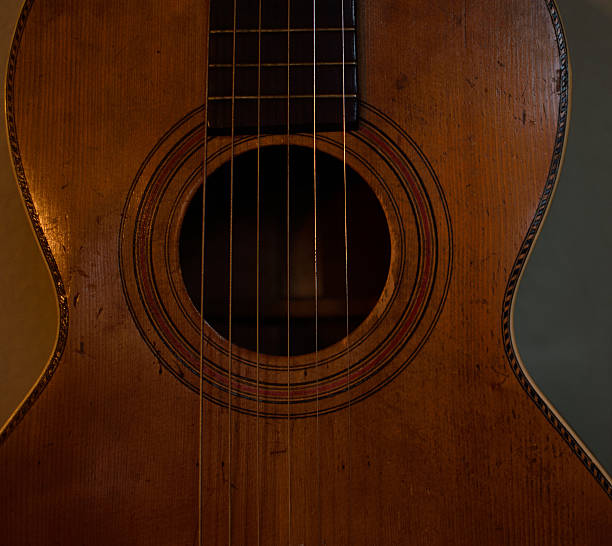 istock Parlor Guitar from Early 20th Century 495775188