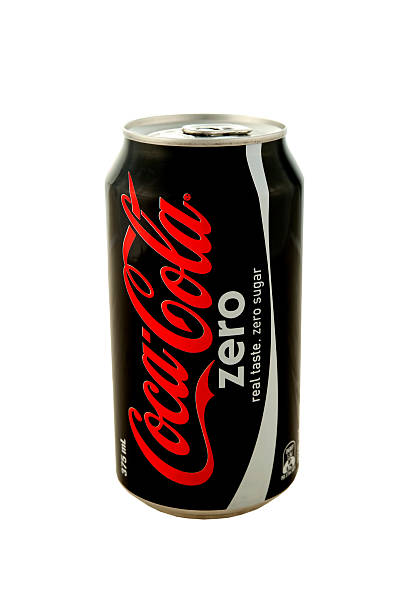 Coca-Cola Zero Can Adelaide, Australia - December 01, 2014: A studio shot of Coca-Cola Zero Can isolated on a white background. Coca-Cola is one of the largest soft drink manufacturers in the world. Coke zero is low calorie variation of Coca-Cola. coke zero photos stock pictures, royalty-free photos & images