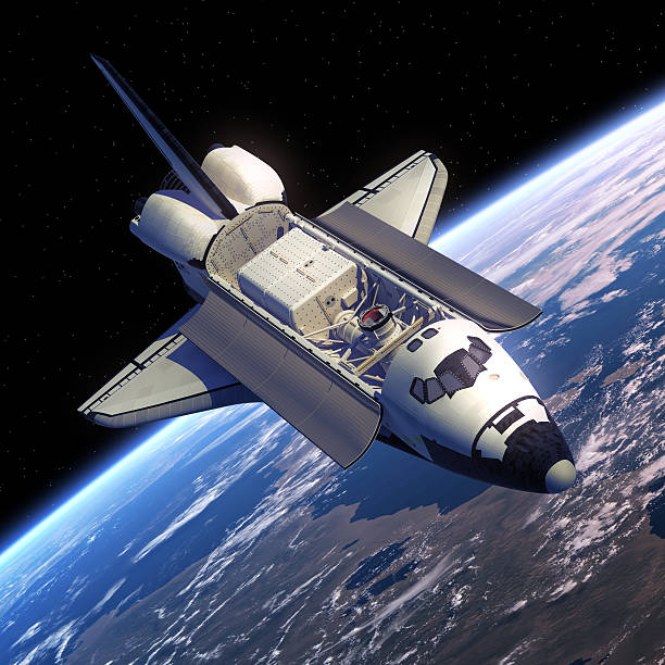 navette spatiale orbiter - space shuttle endeavor photos et images de collection