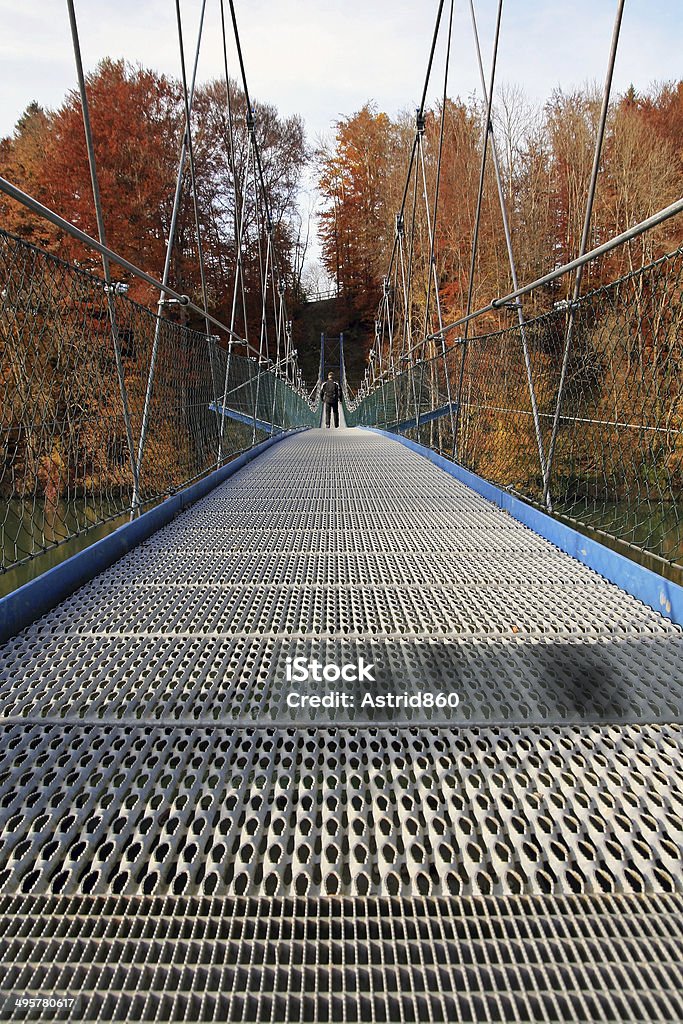 the Brücke - Lizenzfrei Bauen Stock-Foto