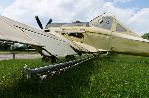istock Old agricultural aircraft 495780647