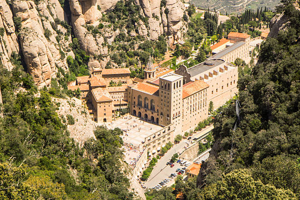 istock Santa Maria de Montserrat Abbey 495781425