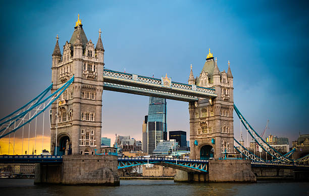istock Tower Bridge during sunset - London, UK 495781832