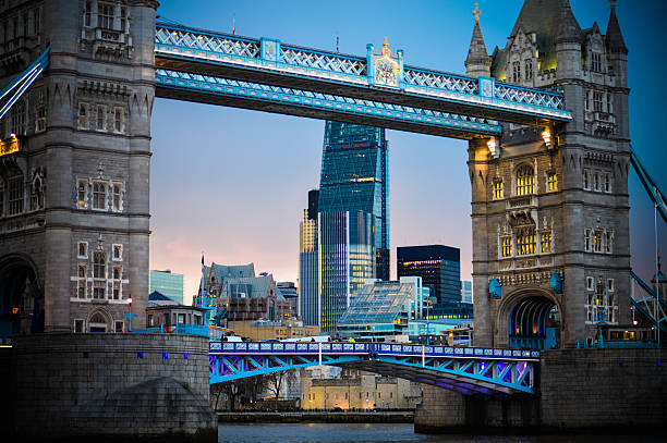 istock Tower Bridge during sunset - London, UK 495781896