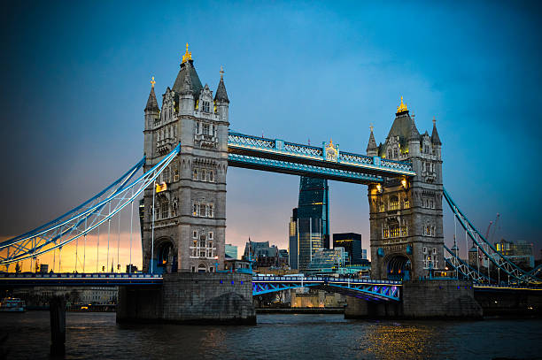 istock Tower Bridge during sunset - London, UK 495781932