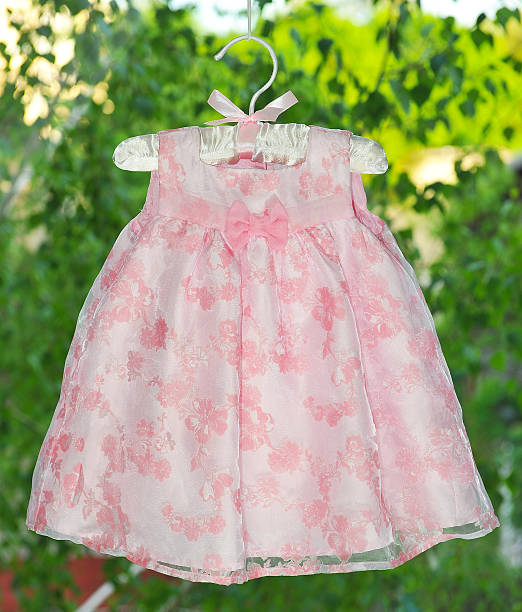 istock Children's fancy pink dress 495782449