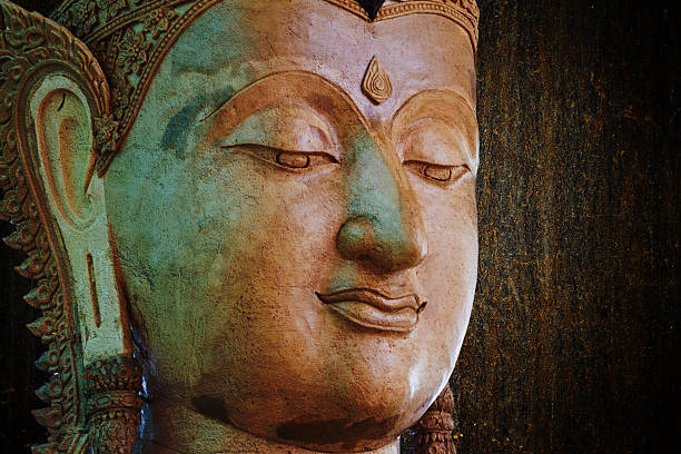 istock Statue of Buddha space for your text 495783933