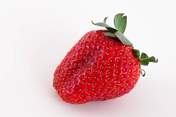 Strawberry close-up stock photo